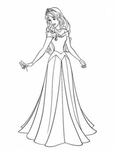 Ausmalbilder Disney Prinzessinnen gratis 1 ¶ Malvorlagen zum Ausmalen