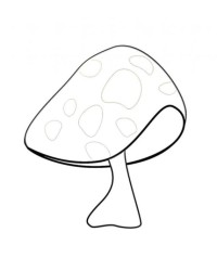 Fliegenpilz ¶ Malvorlagen zum Ausmalen