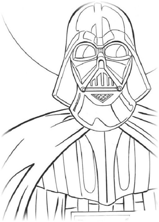 Ausmalbilder Star Wars gratis 2 ¶ Malvorlagen zum Ausmalen